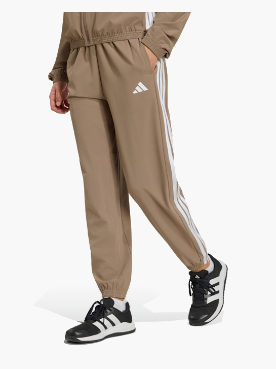 adidas Train Essentials 3-Streifen Woven Hose Beige 168817 2