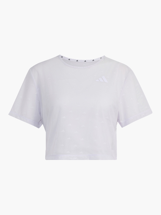 adidas PrimeLift Essentials Workout Mesh-T-Shirt, kastig geschnitten Lila 169486 1