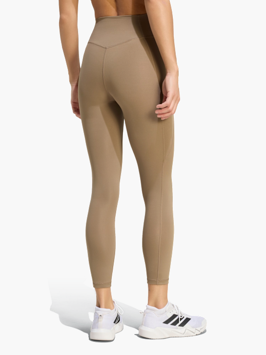 adidas Optime Essentials 7/8-Leggings, ohne Vordernaht Beige 168763 3