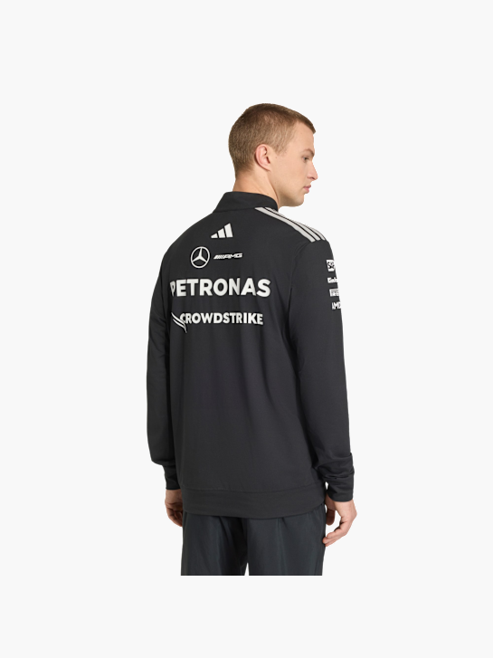 adidas MERCEDES-AMG PETRONAS FORMULA 1 TEAM ENGINEERS QUARTER ZIP Sweatshirt Schwarz 157373 3