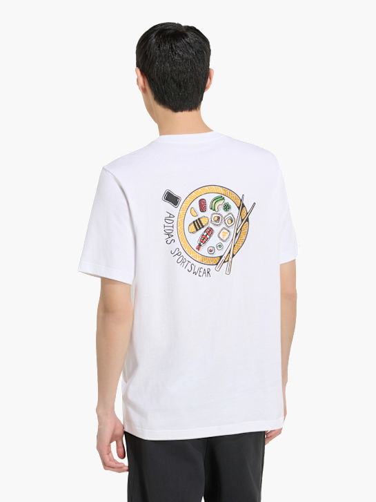 adidas SUSHI GRAFIK T-SHIRT Weiß 169610 3