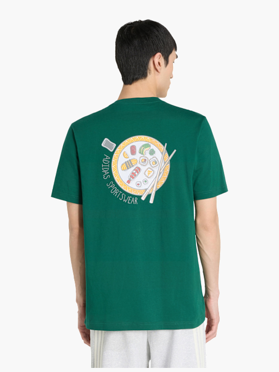 adidas SUSHI GRAFIK T-SHIRT Dunkelgrün 169611 3