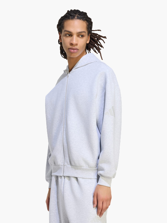 adidas SOFT LUX KAPUZENJACKE Grau 168721 2