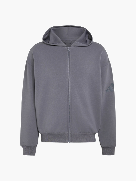 adidas SOFT LUX KAPUZENJACKE Grau 168722 1