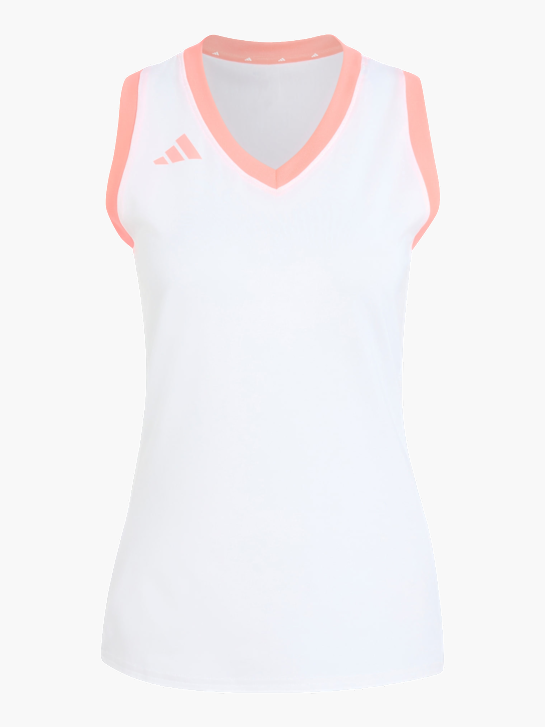 adidas Quickset ärmelloses Volleyballtrikot Weiß 168689 1