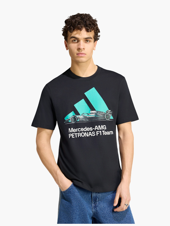 adidas MERCEDES - AMG PETRONAS FORMULA 1 TEAM GRAFIK T-SHIRT Schwarz 168891 2