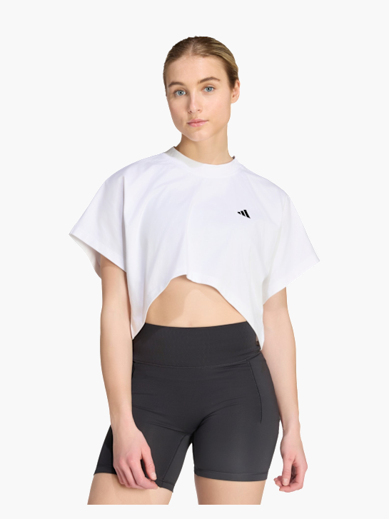 adidas PrimeLift Workout Grafik T-Shirt Weiß 169528 2