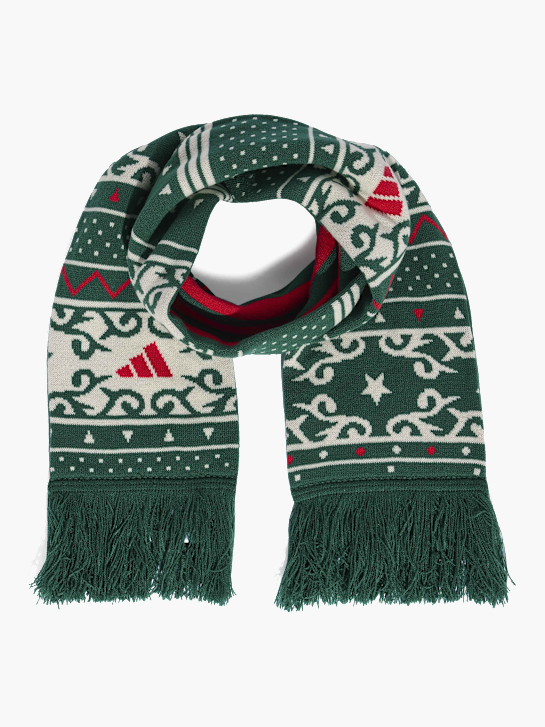adidas Schal mit Weihnachtsgrafik Grün 168892 1