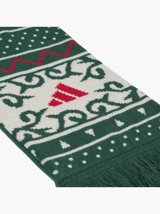 adidas Schal mit Weihnachtsgrafik Grün 168892 2
