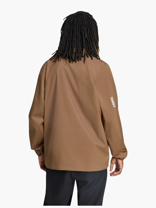 adidas Terrex Multi Essentials 2 Layer Regenjacke Camel 169653 3