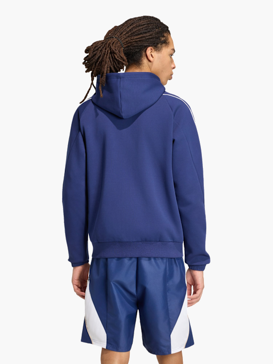 adidas STADIUM SMALL LOGO FULL-ZIP HOODIE Blau 169603 3