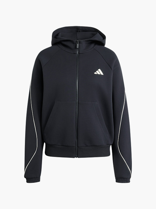 adidas STADIUM SMALL LOGO KAPUZENJACKE Schwarz 169456 1
