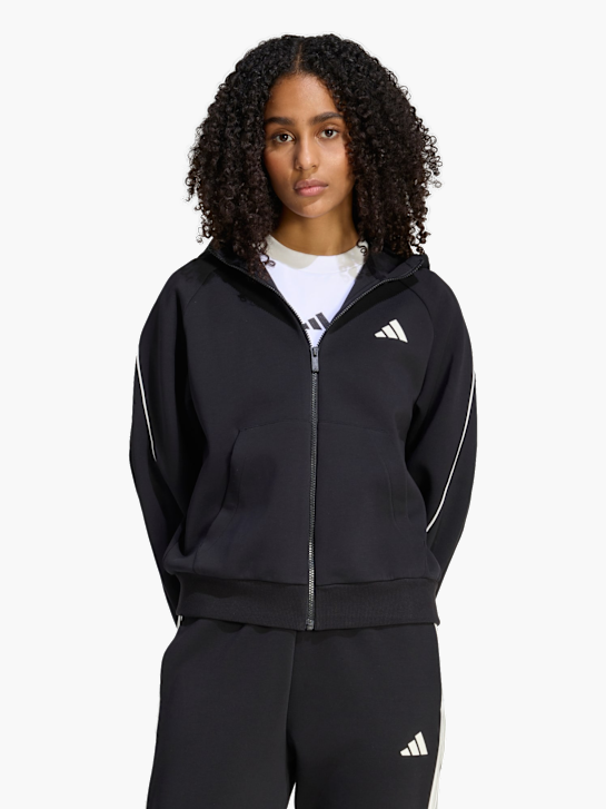 adidas STADIUM SMALL LOGO KAPUZENJACKE Schwarz 169456 2