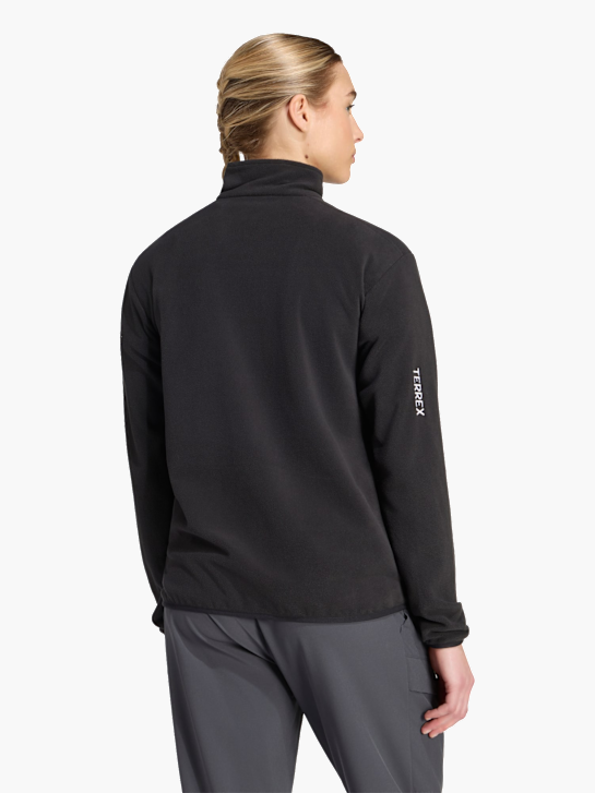 adidas Terrex Multi Essentials Fleecejacke, Reißverschluss bis zur Brust Schwarz 168568 3