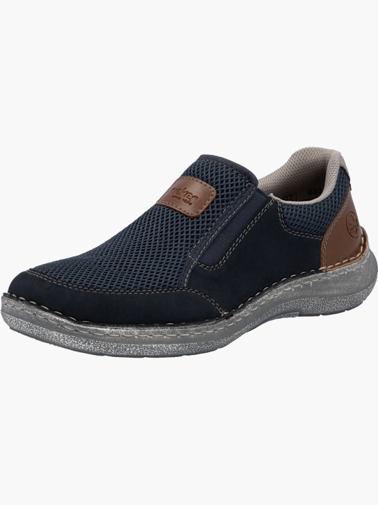 Rieker Herren Slipper Blau 142173 2