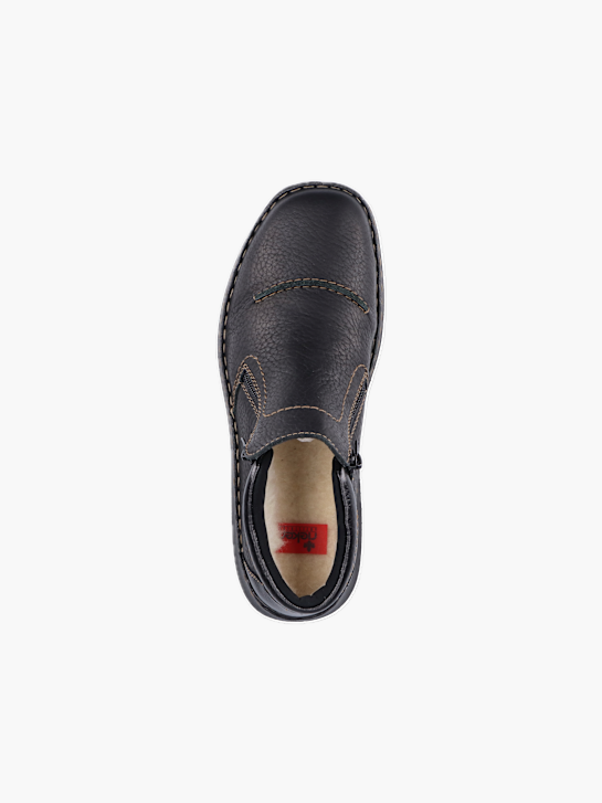 Rieker Herren Slipper Schwarz 136737 3