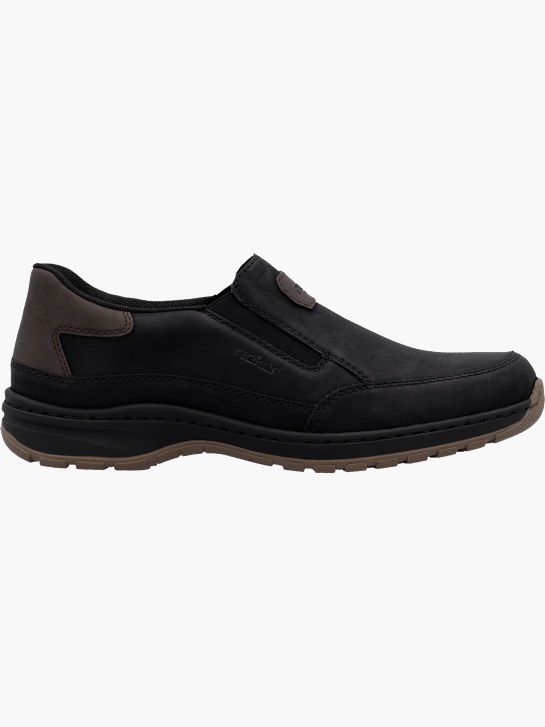 Rieker Herren Slipper Schwarz 142178 1
