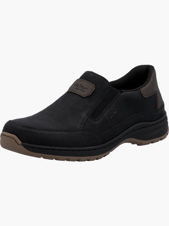 Rieker Herren Slipper Schwarz 142178 3