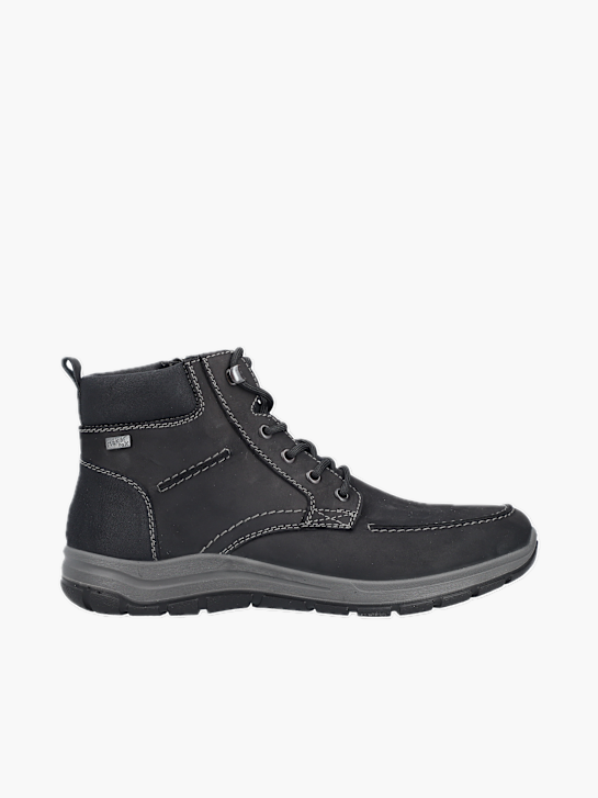 Rieker Herren Schnürstiefel Schwarz 136748 1