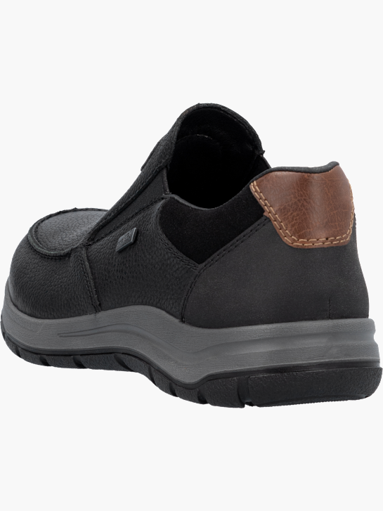 Rieker Herren Slipper Schwarz 136753 3