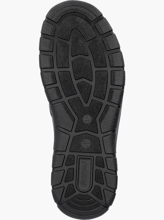 Rieker Herren Slipper Schwarz 136753 4