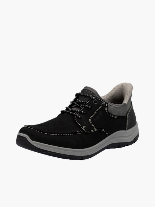 Rieker Herren Slipper Schwarz 136755 2