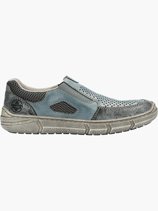 Rieker Herren Slipper Blau 143396 1