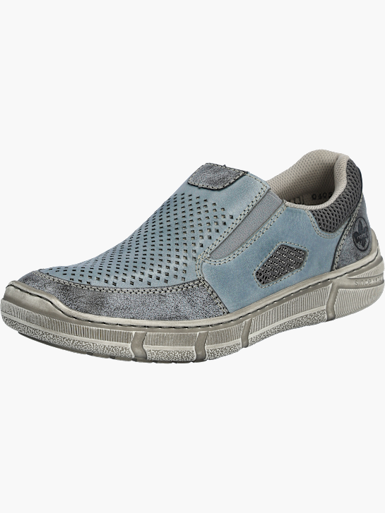 Rieker Herren Slipper Blau 143396 2