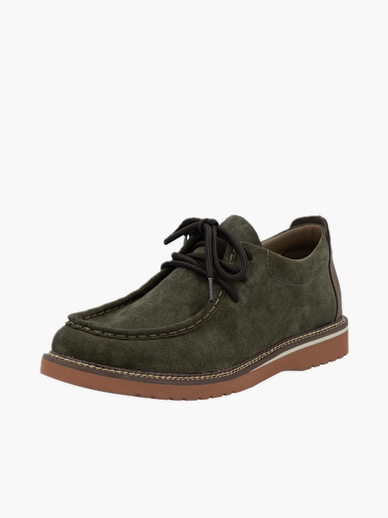 Rieker Herren Schnürschuhe Grün 136770 2