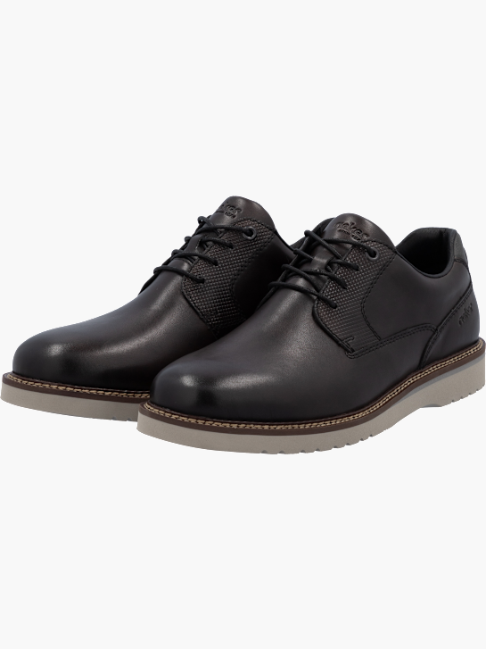 Rieker Herren Schnürschuhe Grau 143400 2
