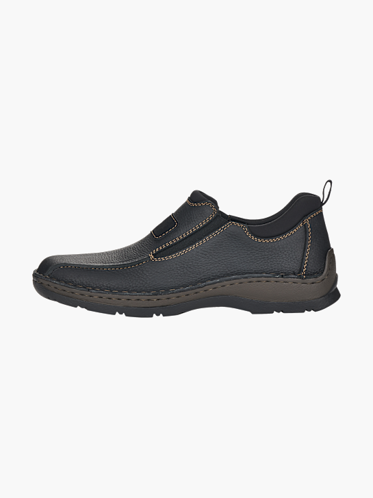 Rieker Herren Slipper Schwarz 143404 3