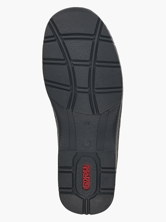 Rieker Herren Slipper Schwarz 143404 4