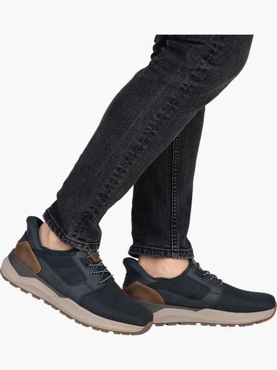 Rieker Herren Slipper Blau 143417 4