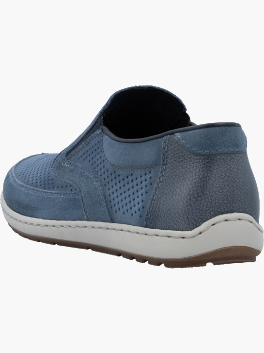 Rieker Herren Slipper Blau 143427 3