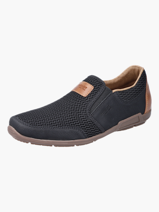 Rieker Herren Slipper Schwarz 136798 2