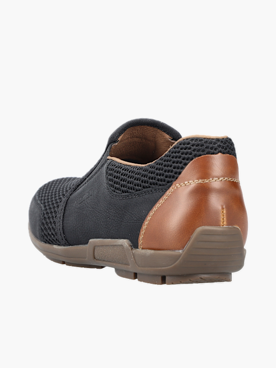 Rieker Herren Slipper Schwarz 136798 3