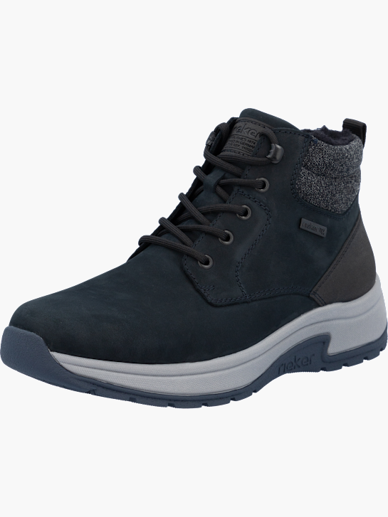 Rieker Herren Schnürstiefel Blau 143433 3