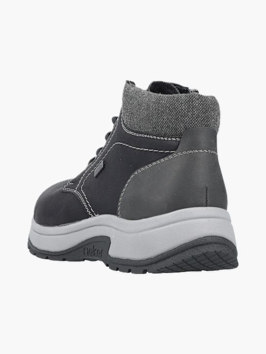 Rieker Herren Schnürstiefel Schwarz 136819 3