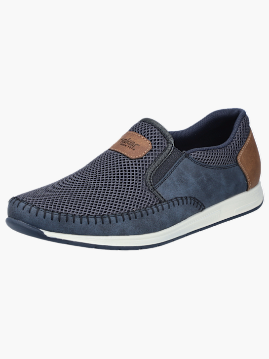 Rieker Herren Slipper Blau 136838 2