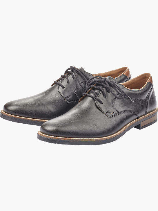 Rieker Herren Schnürschuhe Schwarz 143456 4