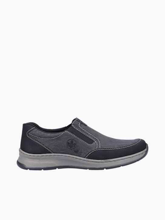 Rieker Herren Slipper Schwarz 130762 1