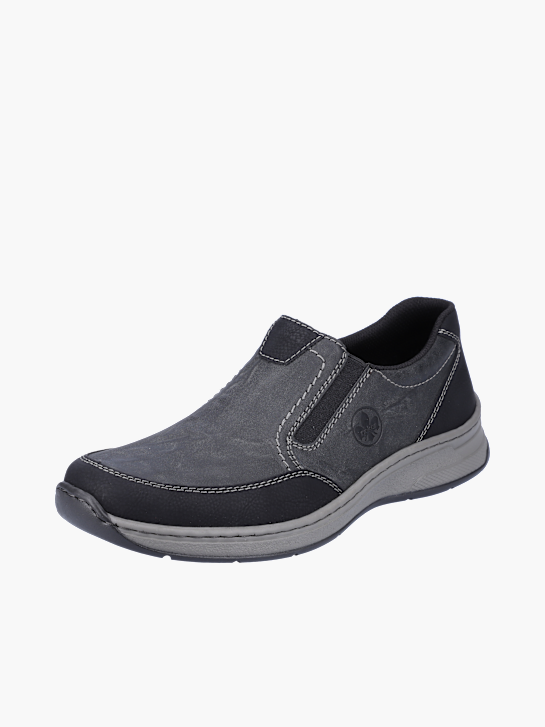 Rieker Herren Slipper Schwarz 130762 2