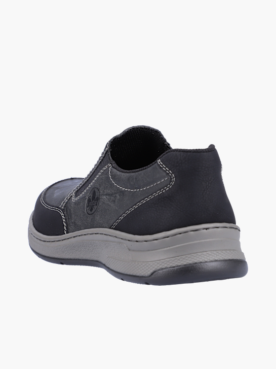 Rieker Herren Slipper Schwarz 130762 3