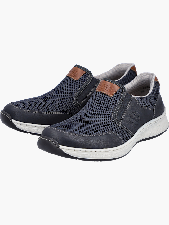 Rieker Herren Slipper Blau 143464 4