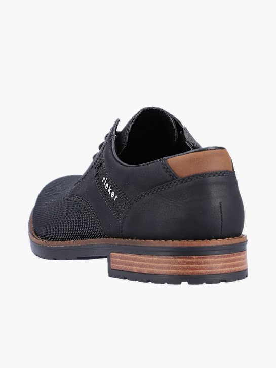 Rieker Herren Schnürschuhe Schwarz 136864 3