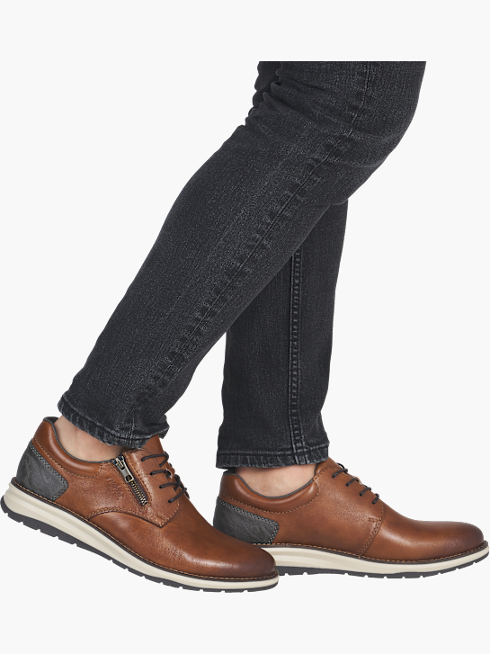Rieker Herren Schnürschuhe Braun 143469 4