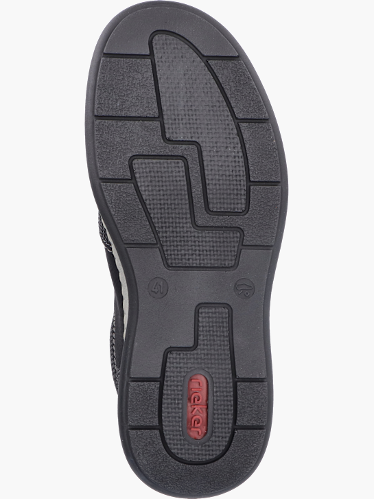 Rieker Herren Slipper Schwarz 143476 4