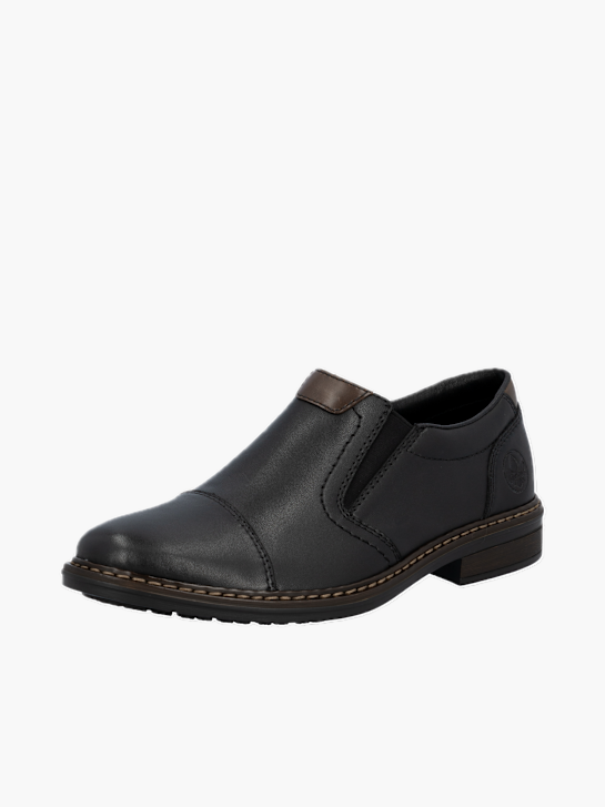 Rieker Herren Slipper Schwarz 136888 3