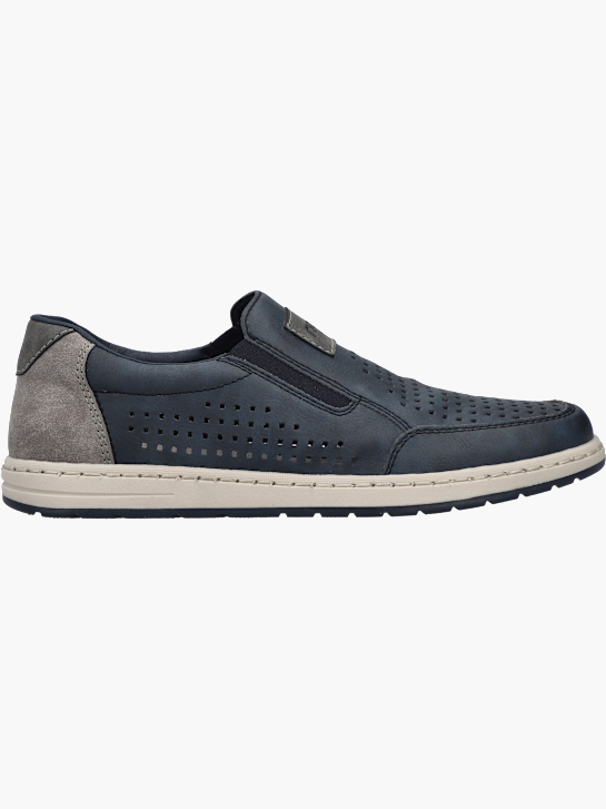 Rieker Herren Slipper Blau 136891 1
