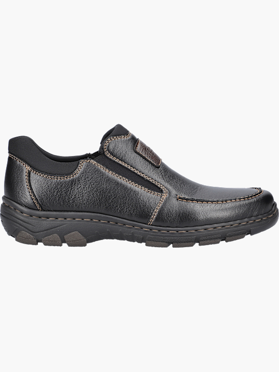 Rieker Herren Slipper Schwarz 143480 1